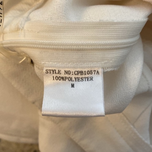 NWT Rehab floral open back white wide leg jumpsuit Medium M - Picture 9 of 11